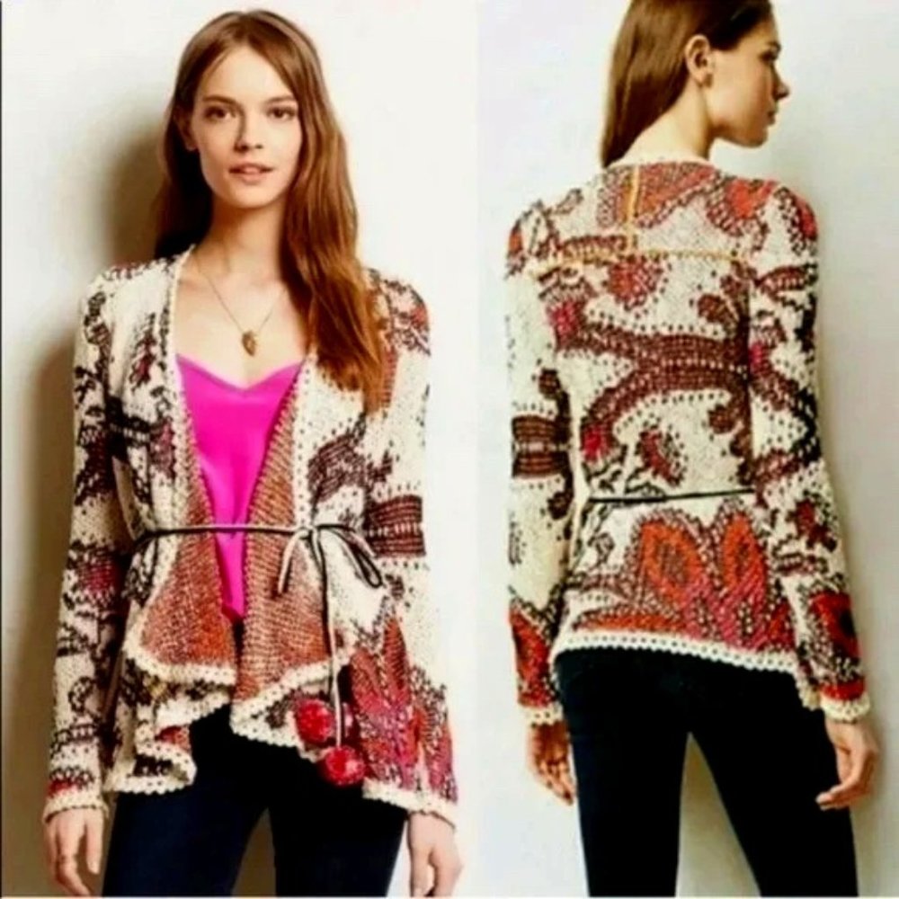 Anthropologie Pleidas Cardigan